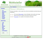 Tablet Screenshot of mobioinfor.cn